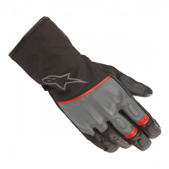 Motorcycle Gloves Alpinestars Striver Drystar Black Dark Gray