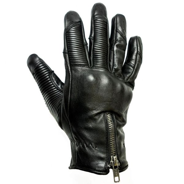 Motorcycle Gloves Helstons Tank Rag Black