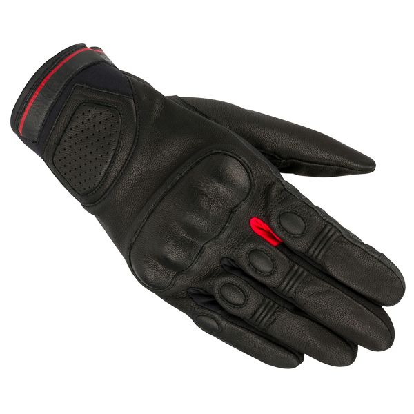 Motorcycle Gloves Bering Vasko Black Red Motorcycle Gloves Bering Vasko Black Red