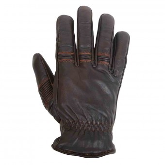 Motorcycle Gloves Helstons Velvet Winter Brown Black