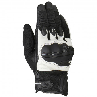 Motorcycle Gloves Furygan Waco Black White