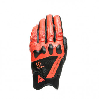 Motorcycle Gloves Dainese X-Ride Black Fluo Red