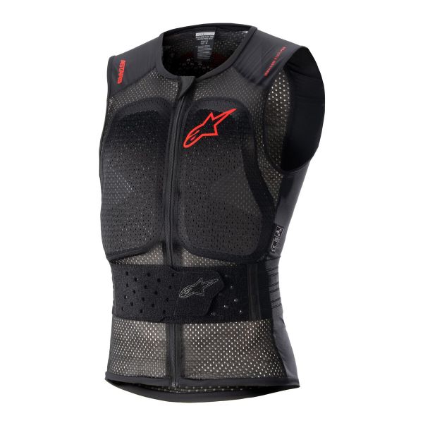 Motorcycle Vests Alpinestars Nucleon Flex Pro Protection Vest Smoke Red