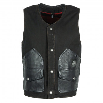 Motorcycle Vests Helstons West Coton Black