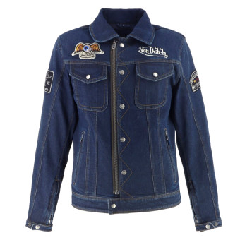 Motorcycle Vests Helstons West Denim Blue Motorcycle Vests Helstons West Denim Blue