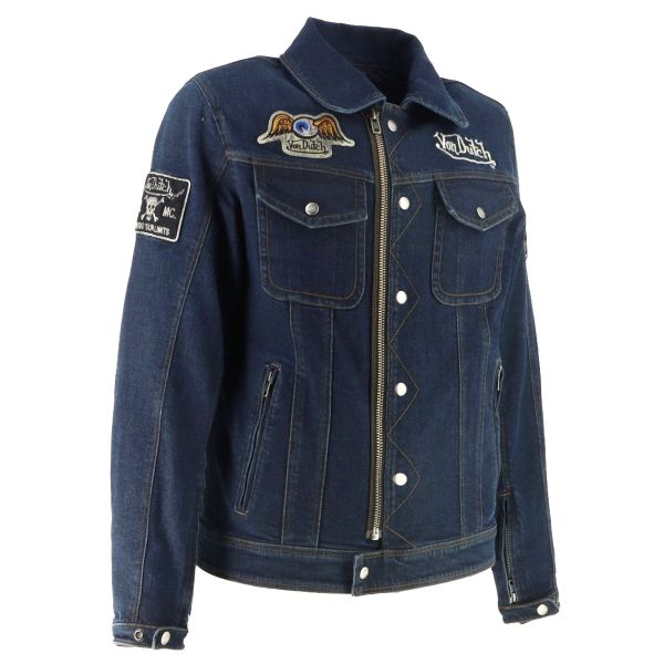 Helstons West Denim Blue