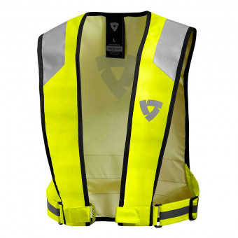 Motorcycle Vests REV'IT Waistcoat Connector Neon Yellow