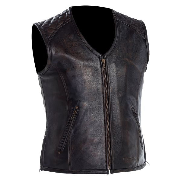 Motorcycle Vests Richa Colt Vintage Brown Motorcycle Vests Richa Colt Vintage Brown