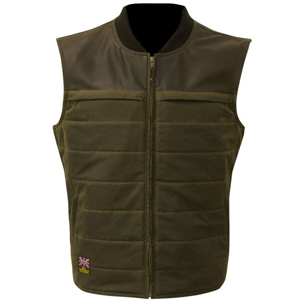Motorcycle Vests Merlin Stowe Olive