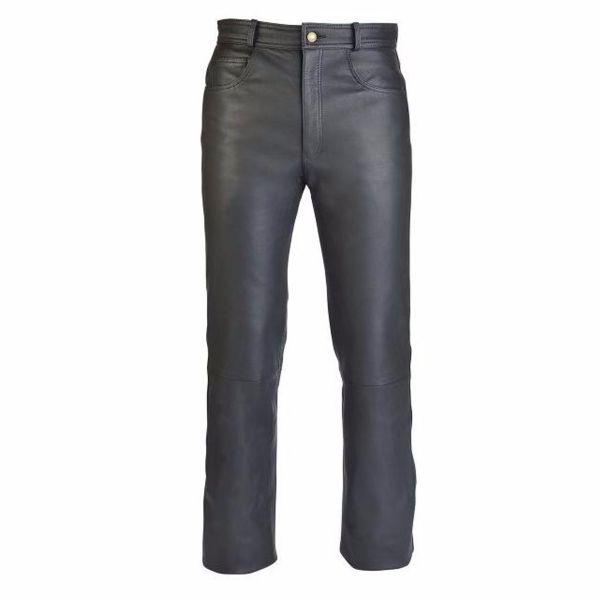 Jeans Soubirac Jean Leather Woman Black