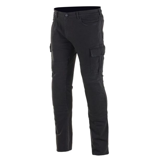 Jeans Alpinestars Cargo Riding Black Distressed