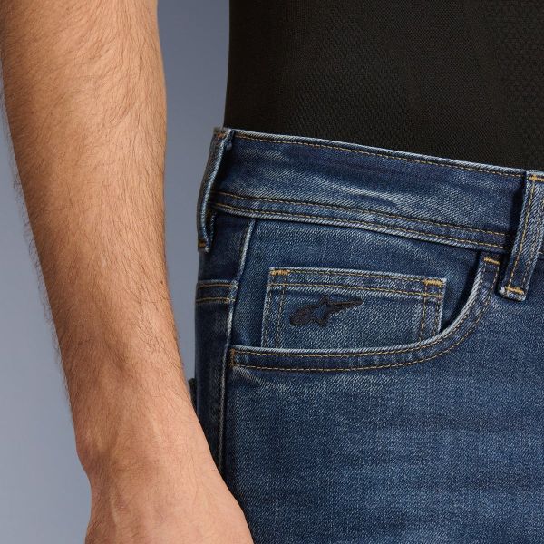 Alpinestars Flex-Ast 5 Denim Indigo Washed