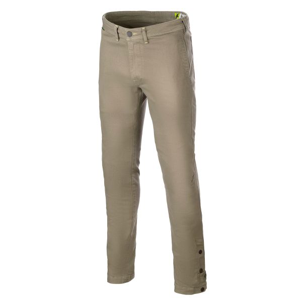 Jeans Alpinestars Stratos Regular Fit Tech Riding Military Green Jeans Alpinestars Stratos Regular Fit Tech Riding Military Green