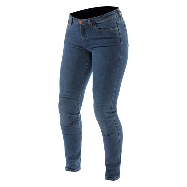 Jeans Dainese 5-Pocket Denim Stretch Slim Pants Blue