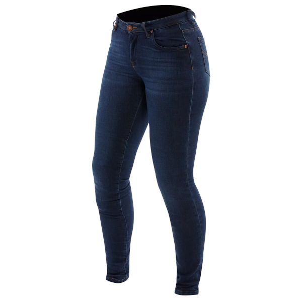 Jeans Dainese Denim Skinny Pants Woman Blue
