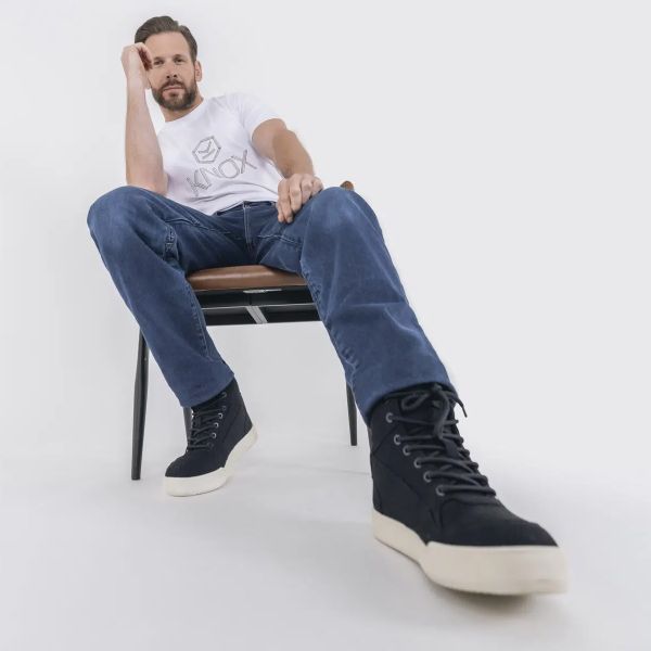 Knox Kirkstone Straight Regular Stone Wash Indigo