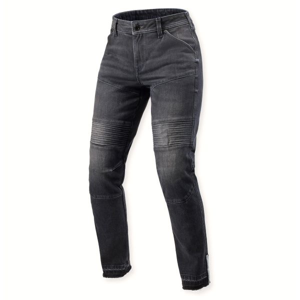 Jeans REV'IT Moto 2 Ladies SF Dark Black Stone