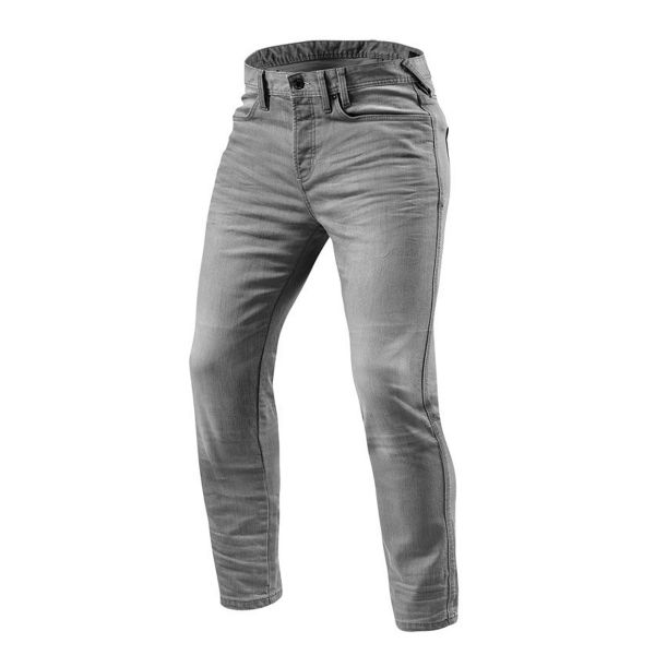 Jeans REV'IT Piston Light Grey Faded
