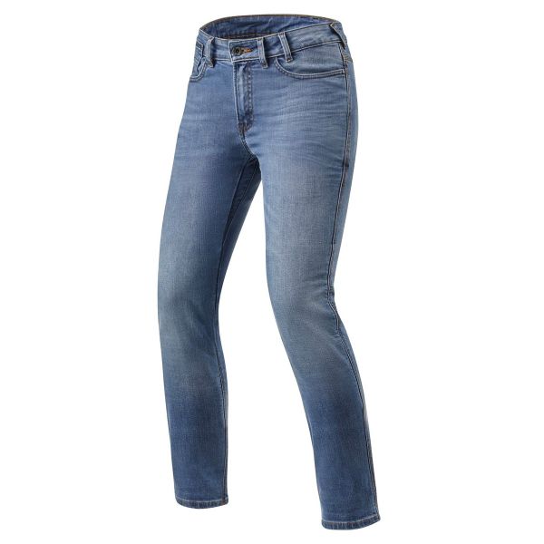Jeans REV'IT Victoria Ladies Classic Blue Faded