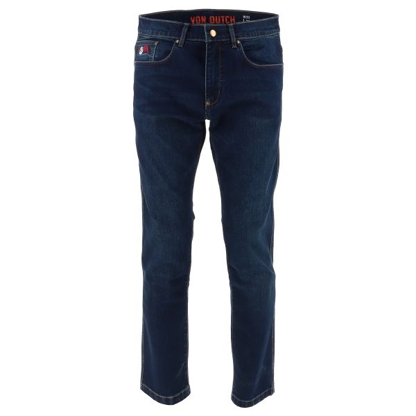Jeans Von Dutch Basic Denim Stretch Blue Dirty