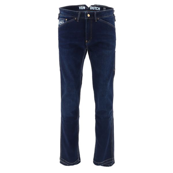 Jeans Von Dutch Carter Denim Stretch Blue Raw