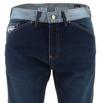 Von Dutch Eden Denim Stretch Blue Dirty