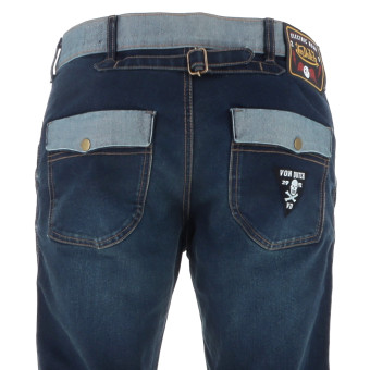 Von Dutch Eden Denim Stretch Blue Dirty