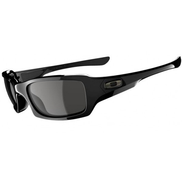 Motorcycle Glasses Oakley Fives Squared Polished Black