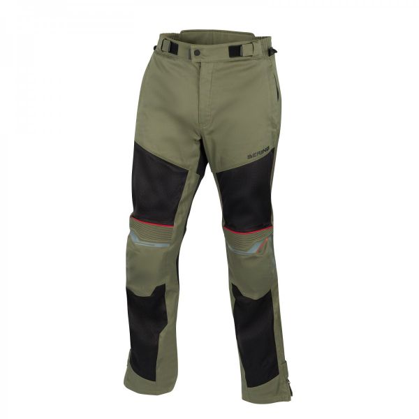 Motorcycle Trousers Bering Bamako Pant Black Khaki