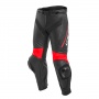 Motorcycle Trousers Dainese Delta 3 Black Fluo Red