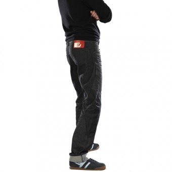 Motorcycle Trousers Esquad Polynium Black Denim