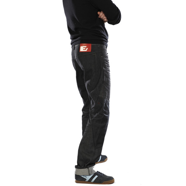 Motorcycle Trousers Esquad Polynium Black Denim