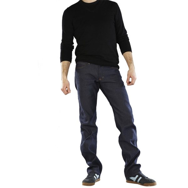 Motorcycle Trousers Esquad Stein Raw Blue