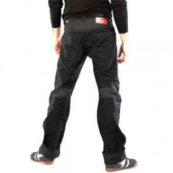 Motorcycle Trousers Esquad Strong Deep Black