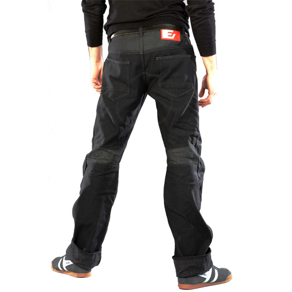 Motorcycle Trousers Esquad Strong Deep Black