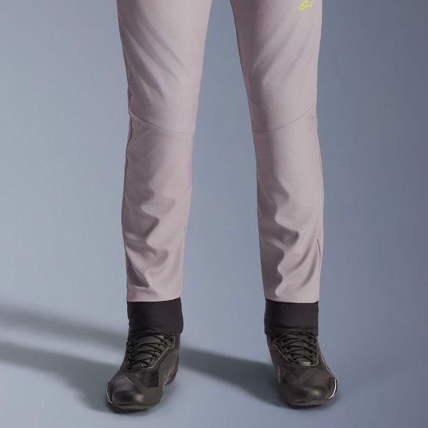 Alpinestars Aeroshell Pants Mid Gray Yellow Fluo