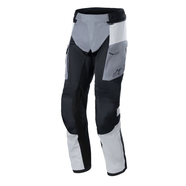 Motorcycle Trousers Alpinestars Andes Air Drystar Ice Grey Dark Grey Black Pant