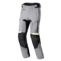 Motorcycle Trousers Alpinestars Bogota Pro Drystar 3 Seasons Dark Gray Yellow Fluo Pants