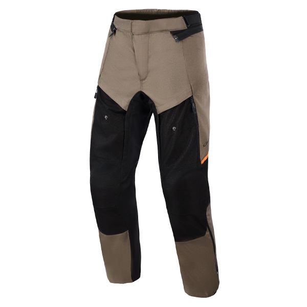 Motorcycle Trousers Alpinestars Cusco Drystar Pants Walnut Black