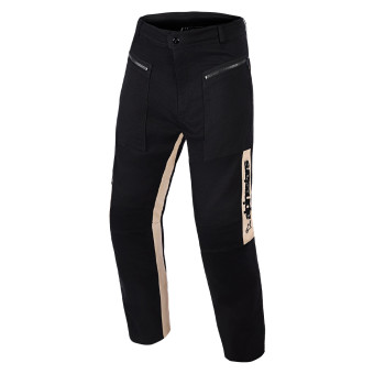 Motorcycle Trousers Alpinestars Flex-Ast Canvas Black Aluminium