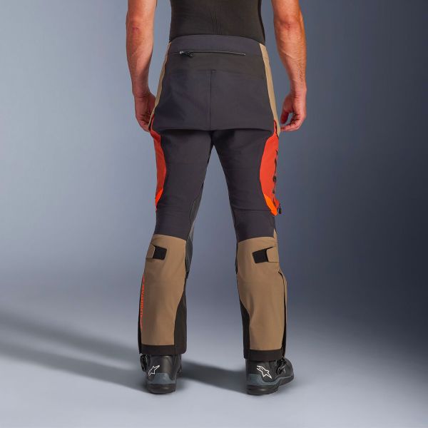 Alpinestars Halo Pro Drystar XF Laminated Pants Walnut Rust Black