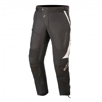 Motorcycle Trousers Alpinestars Raider V2 Drystar Black White Pant Motorcycle Trousers Alpinestars Raider V2 Drystar Black White Pant