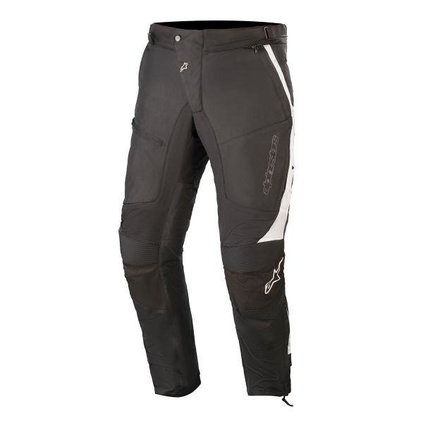 Motorcycle Trousers Alpinestars Raider V2 Drystar Black White Pant