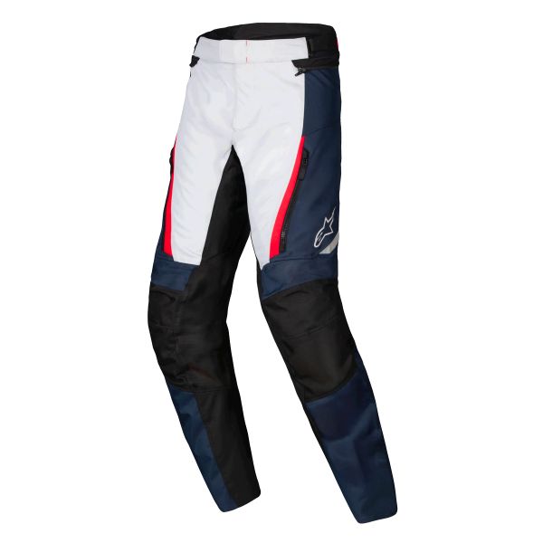 Motorcycle Trousers Alpinestars ST-1 Waterproof Pants Dark Blue Black Bright Red Motorcycle Trousers Alpinestars ST-1 Waterproof Pants Dark Blue Black Bright Red