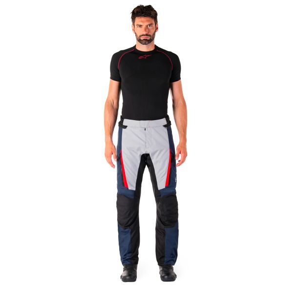 Alpinestars ST-1 Waterproof Pants Dark Blue Black Bright Red