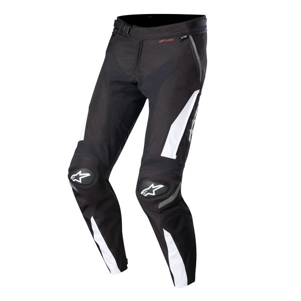 Motorcycle Trousers Alpinestars T-SP R Drystar Black White