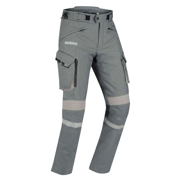 Motorcycle Trousers Bering Antarctica Gore-Tex Black Grey Pant Motorcycle Trousers Bering Antarctica Gore-Tex Black Grey Pant