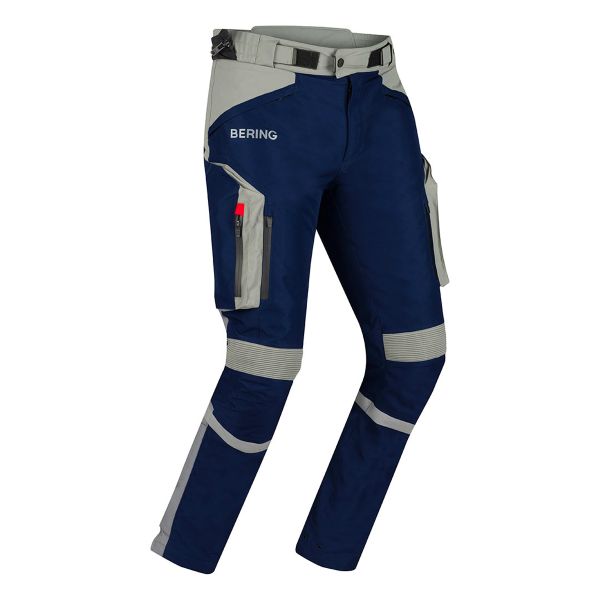 Motorcycle Trousers Bering Austral Gore-Tex Navy Grey Red Pant Motorcycle Trousers Bering Austral Gore-Tex Navy Grey Red Pant