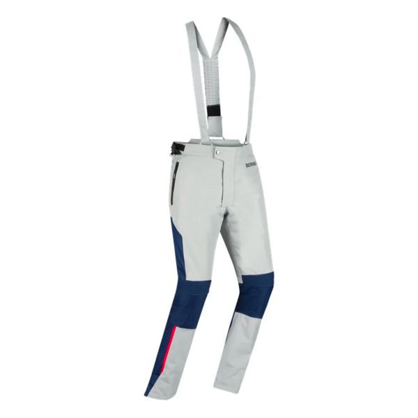 Motorcycle Trousers Bering Siberia Grey Blue Red Pant Motorcycle Trousers Bering Siberia Grey Blue Red Pant
