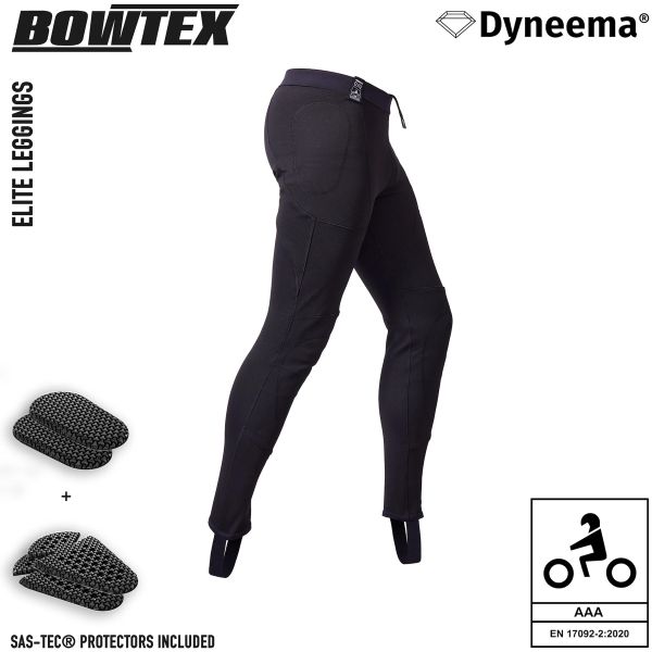 Motorcycle Trousers Bowtex Elite Legging V2 Black